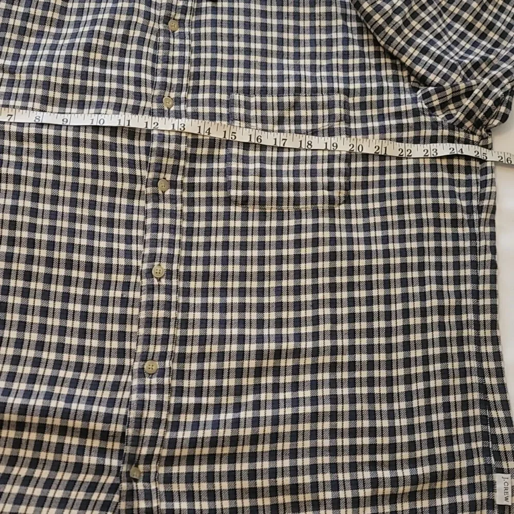 J. Crew mens plaid shirt size large.‎